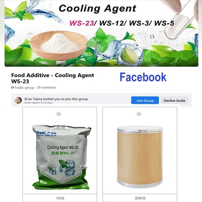 Food Additive Cooling Agent Powder And Sucralose Powder 56038-13-2