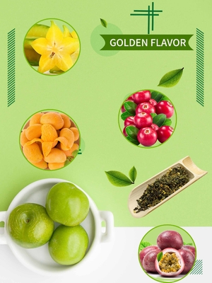 Gold Mango Aroma Menthol PG VG Mint Flavors For E Liquid